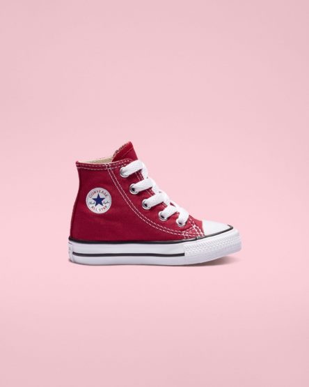 Tenisi Inalti Baieti Converse Chuck Taylor All Star Clasici Rosii | RO ERSF13927